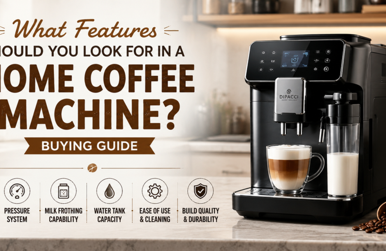 What Features Should You Look for in a Home Coffee Machine